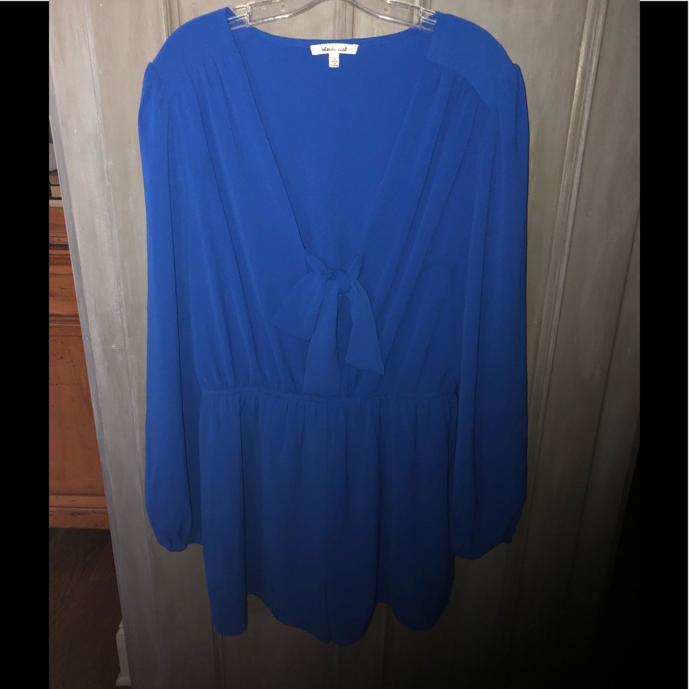 Blue romper